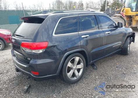 2014 Jeep Grand Cherokee Overland из США, поврежденный, VIN 1C4RJFCT5EC211939